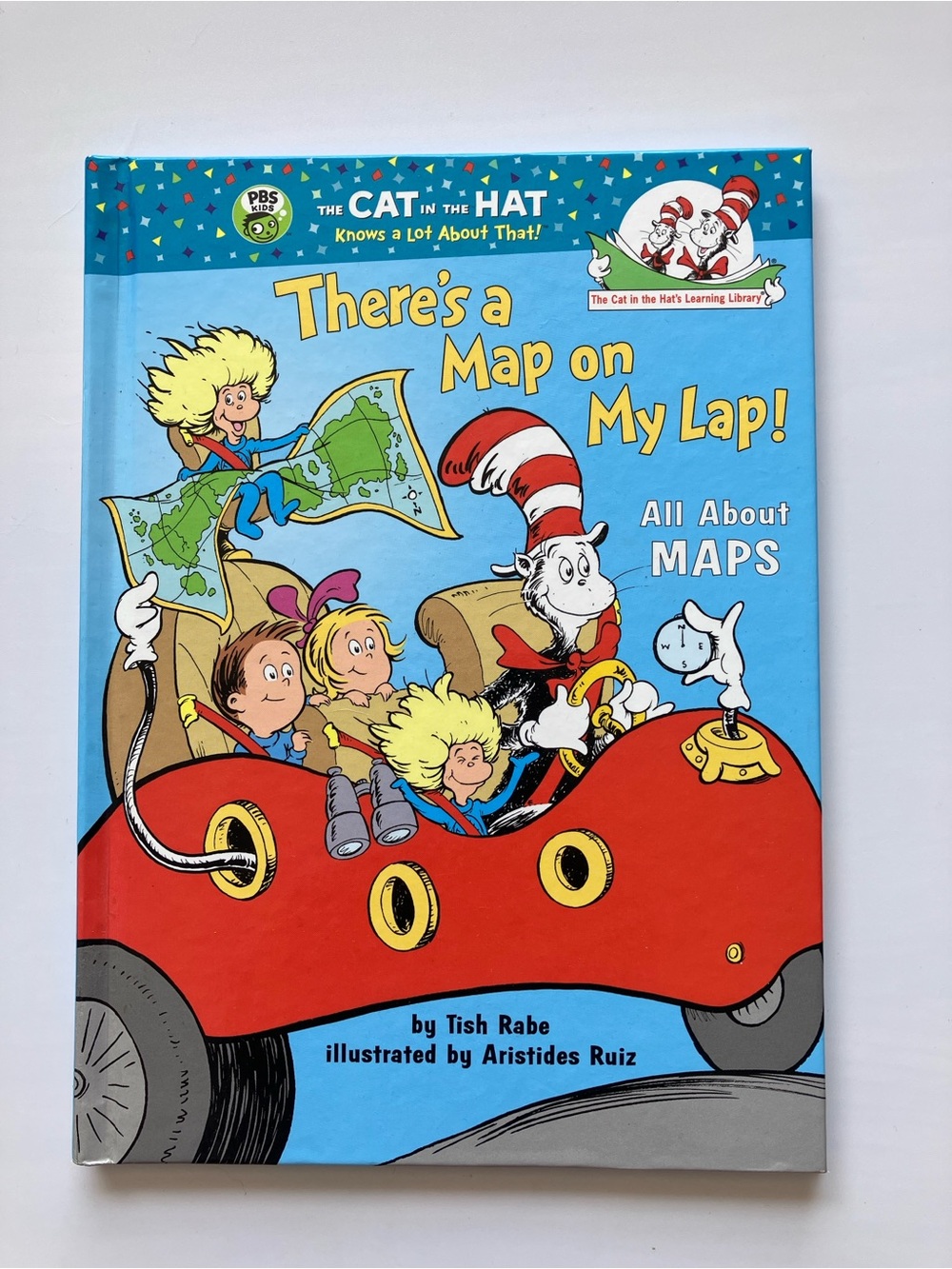 📙3/$12📙 Cat in the Hat There’s a Map on My Lap! All About Maps HC